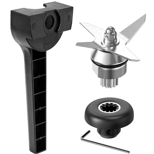 BestParts For 64oz Blender Pitcher,Blender Wet Blade Assembly with Wrench Drive Socket Removal Tool Kit Parts (Blender Blade Set)