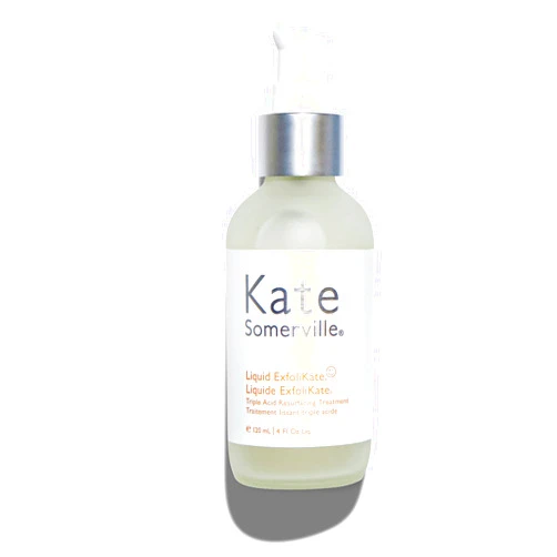 Kate Somerville Liquid ExfoliKate – Triple Acid Resurfacing Treatment – Clinically Formulated AHA Overnight Facial Exfoliator Smooths Skin and Minimizes Pores
