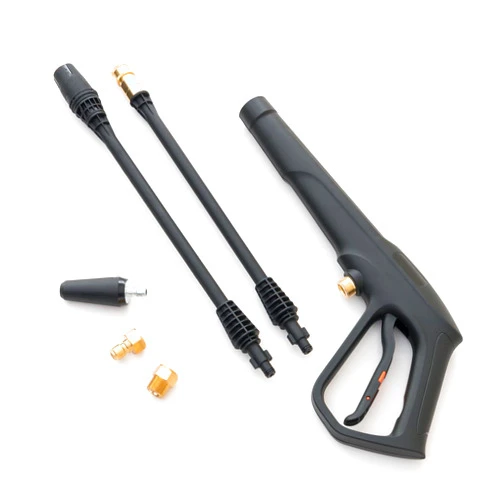 FOOCO Pressure Washer Gun Complete Set with Replacement Wand, 4-in-1 Nozzle, Turbo Nozzle, 3/8