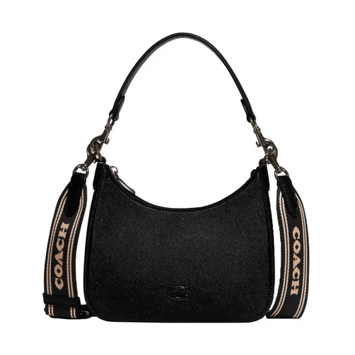 Coach Unisex Hobo Crossbody Bag in Crossgrain Leather
