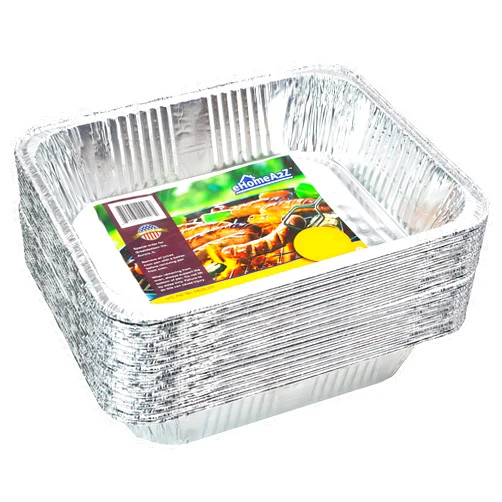 EHOMEA2Z Aluminum Pans Disposable Half Size (20 Pack) 9x13 - Heavy Duty Aluminum Foil, 9x13 Baking Pan, Eco-Friendly & Safe, Lightweight, Durable, Recyclable, Great for BBQ & Crawfish Trays