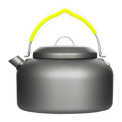 Gutsdoor Outdoor Camping Kettle for Boiling Water, 1.1L Aluminum Camping Tea Kettle, Portable Lightweight Teapot Coffee Pot for Camping Backpacking