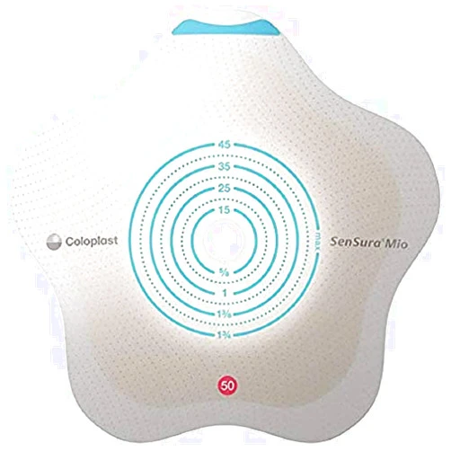 Coloplast Sensura Mio Click Convex Flip 2-Piece Barrier, Cut-to-Fit 3/8