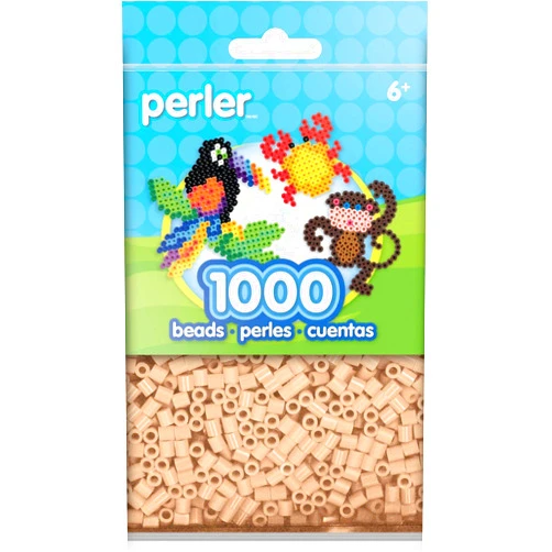 Perler PBB80-19-205 Fawn Perler Bead Bag, Pack of 1000