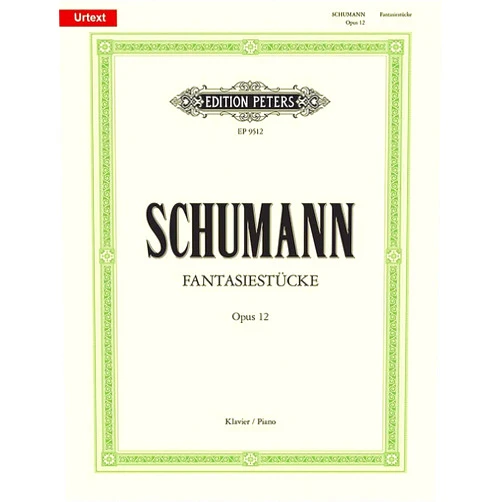 Robert Schumann,Hans Joachim Köhler Fantasiestücke Op. 12 for Piano: Urtext (Edition Peters)