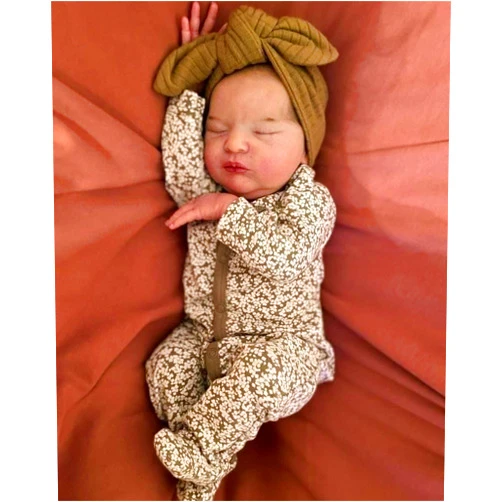 Zero Pam Reborn Baby Doll Full Body Girl Real Life Reborn Toddler Dolls 19 Inch Lifelike Reborn Silicone Baby Dolls Soft Real Looking Baby Dolls Sleeping Realistic Baby Doll for Kids 3+