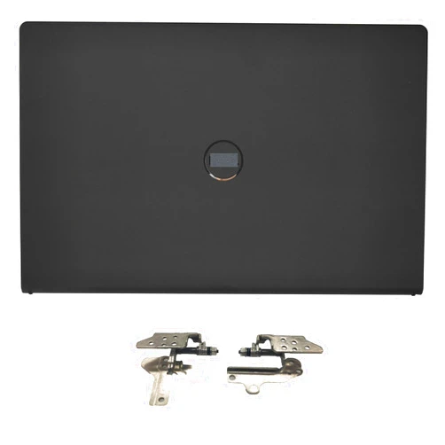 Jxjslp Replacement LCD Back Cover Rear Top Lid with Hinges for DELL Inspiron 15 3510 3511 3515 3520 3525 Series Laptop 00WPN8 0WPN8 AP3LE000901 Black