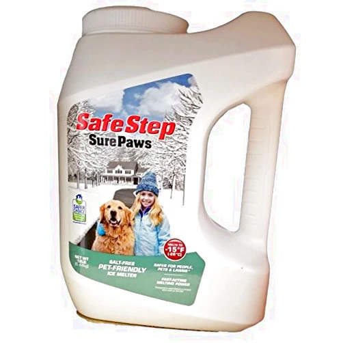 FCV Safe Step Sure Paws Pet-Friendly Ice Melt 100% Natural - 12 lb. Jug