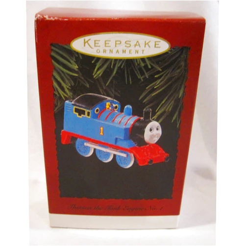 Hallmark Keepsake 1995 Thomas the Tank Engine No. 1 Christmas Ornament