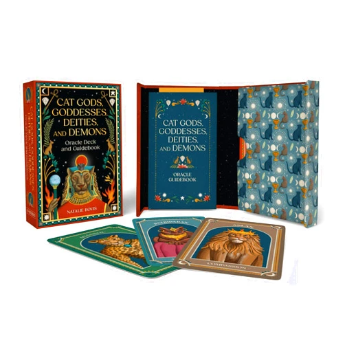 By Natalie Bovis (Author), Lucy Rose (Illustrator) Cat Gods, Goddesses, Deities, and Demons Oracle Deck and Guidebook