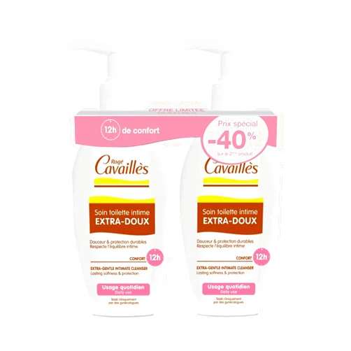 Rogé Cavaillès Extra-Mild Personal Hygiene Care 2X200Ml