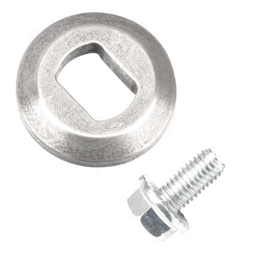 KitchenKipper 151962-01 Miter Saw Blade Clamp Washer & 145344-01 Clamp Bolt Compatible with Black & Decker D-eWalt Miter Saw, Fits Models DW718 DW703