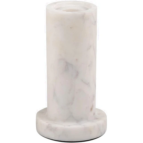 IWIS GLOBAL Handmade Marble Stone Candle Holders Set (5 inch Height and 2.5 inch Width), Unique Wedding and Party Supplies