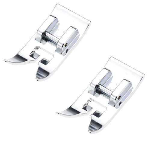 PannySewCraft TFBOY 2pcs Zig Zag, Straight Stitch Foot Snap On Foot Sewing Machine Presser Foot Will Fit Singer, Brother, Janome, Toyota, Etc Domestic Sewing Machines