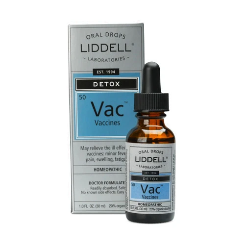 Liddell Homeopathic Vaccine Detox Oral Drops - 1 Oz