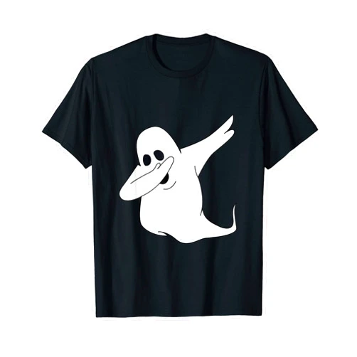 Funny Halloween 2021 Ghost Dab Funny Dabbing Ghost Halloween 2021 Cool T-Shirt