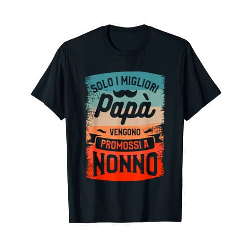 Regalo annuncio di gravidanza per un futuro nonno Only The Best Dads Are Promoted To Grandpa T-Shirt