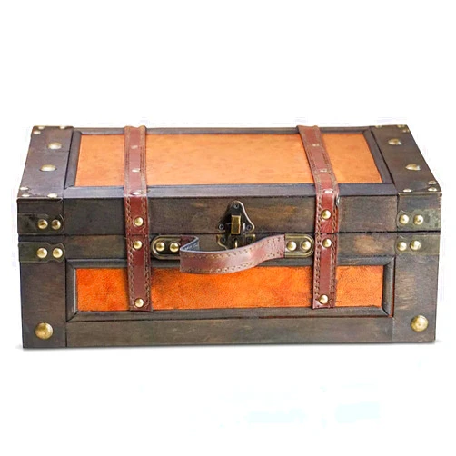 Brynnberg Pirate Treasure Chest Storage Box - Marco 15x10.6x5,5