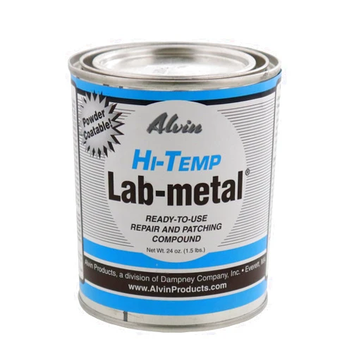 ALVIN 24 oz Lab Metal Repair and Patching Compound Withstands Temps Up to 1000F
