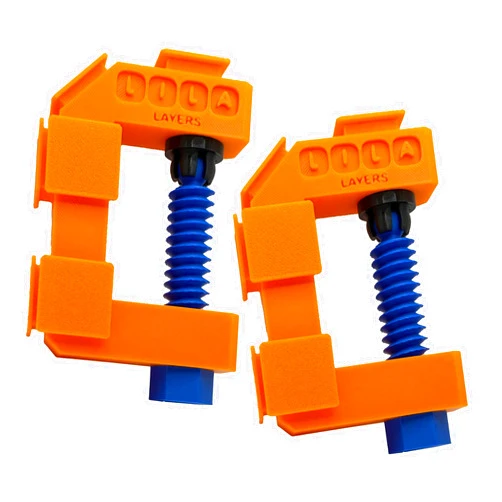 Handmade Track C Clamps Compatible With Hot Wheels (Set of 2)