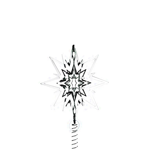 Georg Jensen Top Star, Brass, Silver, Medium