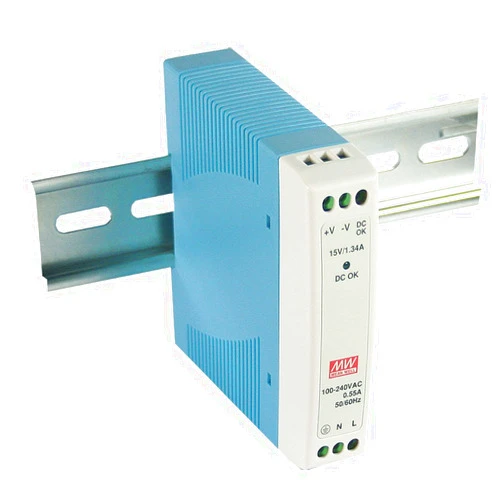 EverSale MEAN WELL MDR-10-5 AC to DC DIN-Rail Power Supply 5V 2 Amp 10W