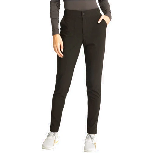 Cherokee Statement Women Scrubs Pant Zip Front Fly Tapered Leg CK270