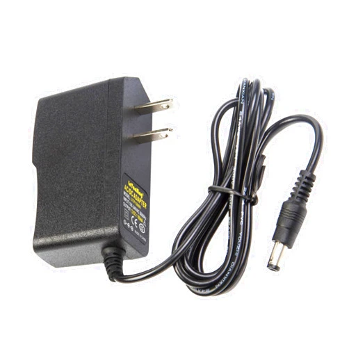 COOLM AC to DC 12V 500mA Power Supply Adapter 100-240V 50 60hz to 12V 0.5A Charger 6W 5.5mm x 2.5mm DC Plug for CCTV Security Camera Router