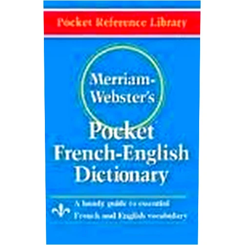 By Merriam-Webster (Author) Merriam-Webster's Pocket French-English Dictionary (Pocket Reference Library) Bilingual edition