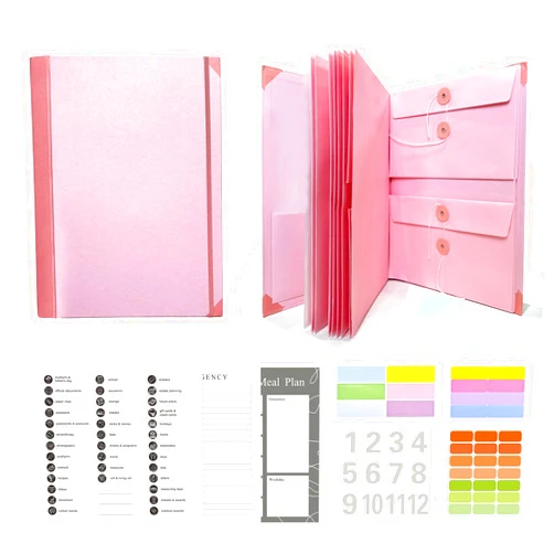 Suyife Document Organizer, Important Document Organizer, in Case I Go Missing Binder, if i Die Binder Organizer, Estate Planning Organizer, File Organizer for Paper, Office and School, Work