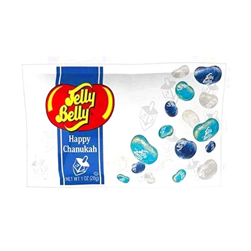 Rite Lite Happy Chanukah Jelly Bellies - 1oz Bag OU Certified Kosher Small Bag