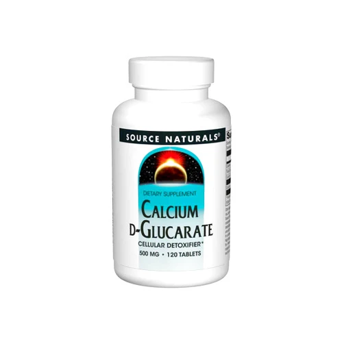 Source Naturals - Calcium D-Glucarate, 500 mg