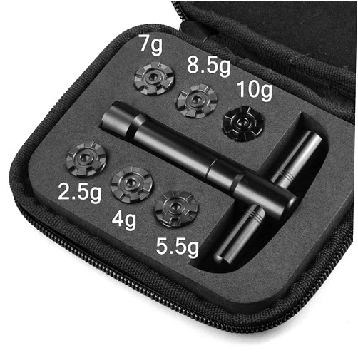 DAZUZ Golf Weight Screw kits + Wrench + Case 2.5g /4g /5.5g /7g /8.5g /10g for PING G25 I25 Anser Driver Fairway Wood Hybrid