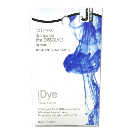 Jacquard iDye for Natural Fabrics .49 Oz - Brilliant Blue