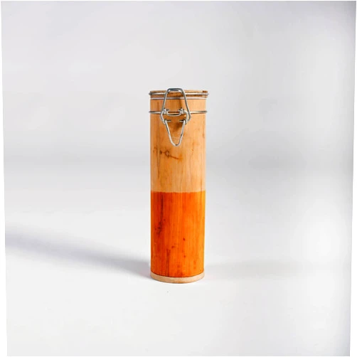 MIANZI Bamboo Multipurpose Doco Orange, Already Assembled, Traditional and Contemporary, 1 Piece