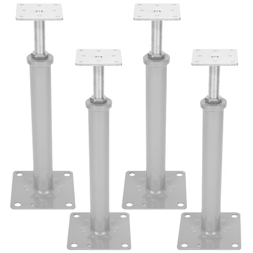 Huyear 4 PCS House Jacks for Leveling, Adjustable Basement Floor Jack Post, 11.6