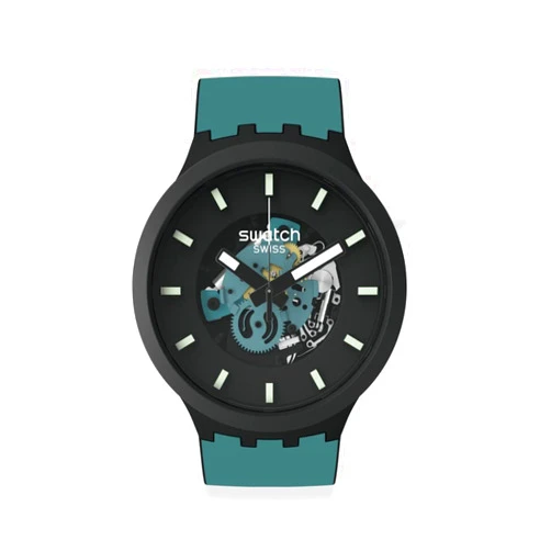 Swatch NIGHT TRIP Unisex Watch (Model: SB03B107)