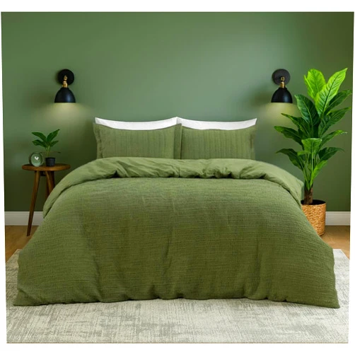 Dreamology Waffle Duvet Cover Set, 100% Cotton Duvet Cover King, Soft Bedding Duvet Cover Set with 2 Pillow Shams, Luxury Textured Chunky Waffle Weave Duvet Cover- 3 Pieces (Corner Ties Not Included)