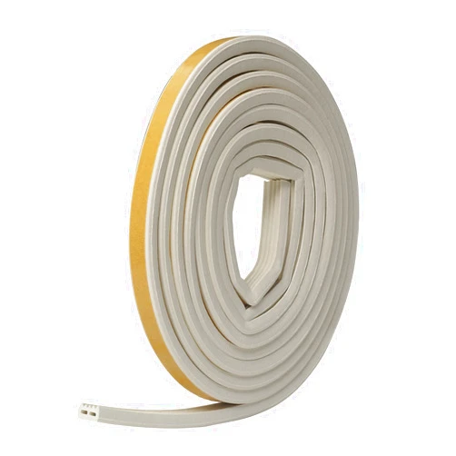 Frost King EPDM Rubber Self-Stick Weatherseal Tape, D-Section, 9/16