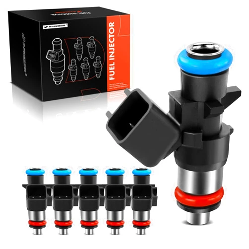 A-Premium 4 Holes Fuel Injectors 0280158233 Compatible with Jeep Grand Cherokee, Wrangler & Dodge Challenger, Charger, Durango, Grand Caravan, Journey, Avenger & Chrysler Town & Country & Volkswagen