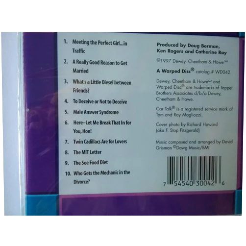 Click & Clack Tappet Brothers Car Talk & 0 more Format: Audio CD Men Are From GM, Women Are From Ford