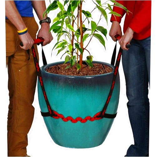 GOOACC PotLifter - Potted Plant Mover and Essential Lifting Tool For Garden Flower Pots, Planters, Trees, Rocks - Lifts Up to 200 Pounds - A Plant Caddy Alternative, Easily Move Heavy Items Around Your Yard