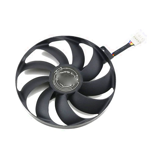 CCVA T129215SU 7Pin GPU Card Cooler Fans for ASUS ROG Strix-GeForce RTX 2060 2080 2080 Ti or RX 5600 XT RX 5700XT Fan (4 pin Connector)