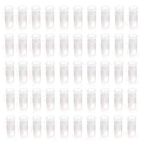 lasenersm 100 Pieces 15 mm Squeaker Reed Shoes Whistle Pet Toy Balls Replacement Squeaker Reed Shoes Whistle Squeaky Shoes Squeakers Toy Repair Noise Maker Insert Replace, White