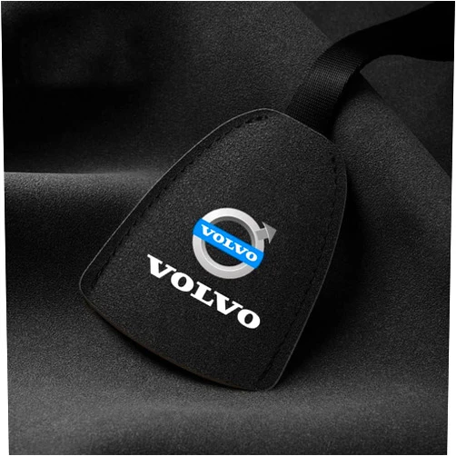 YHMZYF 2 Pcs Car Storage Hooks for Volvo XC40 XC60 XC90 V40 V50 V60 V90 S40 Rear Seat Car Hook Headrest Hanger Multifunctional Organizer Hooks,Black