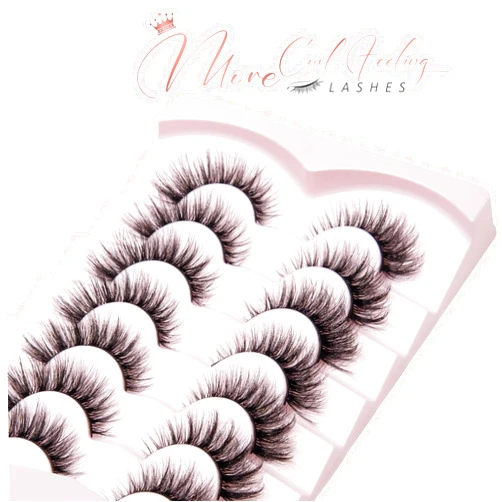 Frihappy natural lashes FRH-X10-7P-9