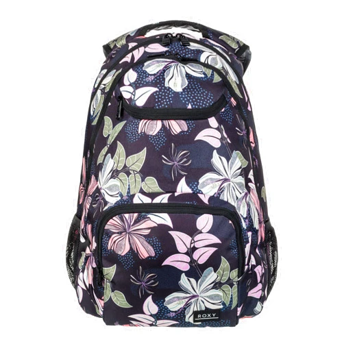 Roxy Women Shadow Swell 24 L Medium Backpack, Anthracite Sunny Floral Swim, One Size