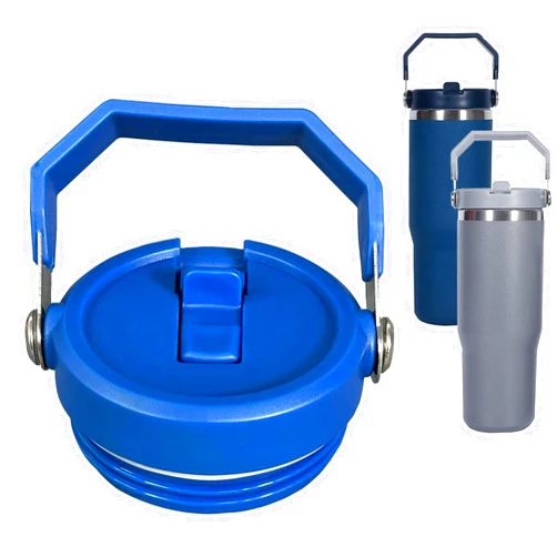 NETRIWOW Replacement Flip Tumbler Lid for Stanley 20oz And 30oz IceFlow Flip Tumbler(Blue)