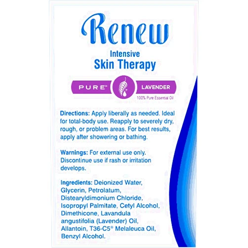 Melaleuca Renew Intensive Skin Therapy 1 FL oz, Travel Size - Lavender