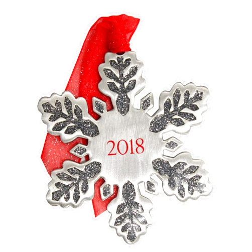 Gloria Duchin Dated Snowflake Christmas Ornament, Multi